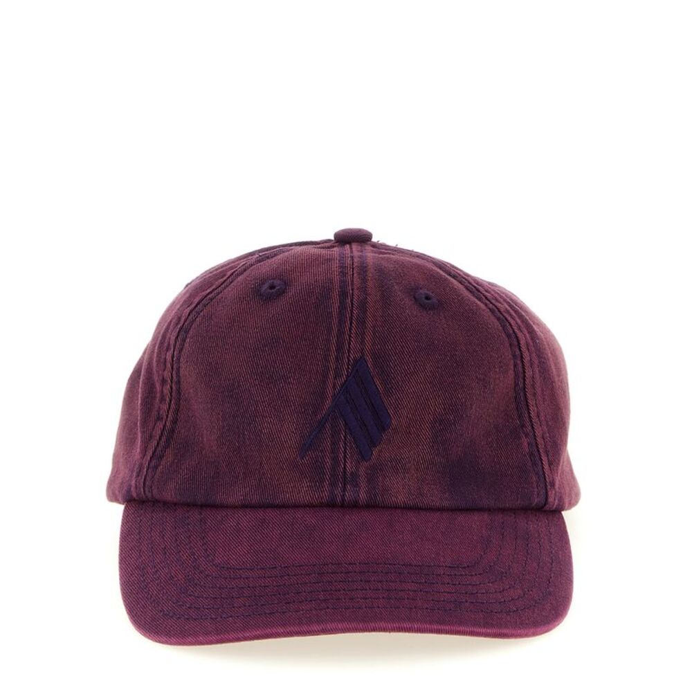 The Attico Purple Cotton Cap (Baseball Women's Hat)
